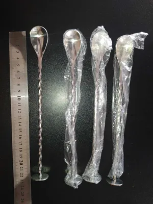 Барная коктейльная ложка 22 см для бара коктейля джигер мадлер шейкер