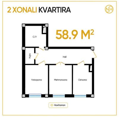 КВАРТИРА СОТИЛАДИ! 2/2/6 Тошкент тумани Ориентир Уч кахрамон бетонка