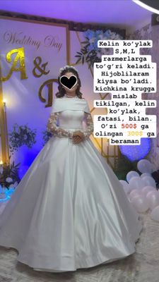 A’lo sifatdagi kelin liboslari