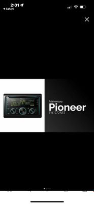 Магнитола Pioneer FH-S725BT