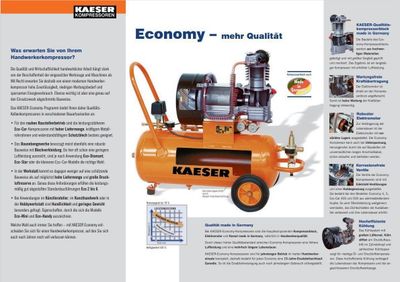 Поршневой компрессор Kaeser ECO 3/40W Economic 3 (Германия)