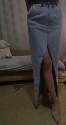 джинсовая юбка
