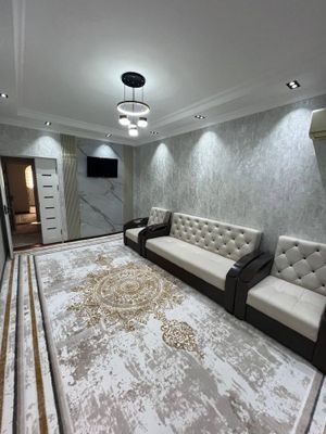 аренда 2 комнатная квартира на 1 ом этаже Юнусабад 19 кв