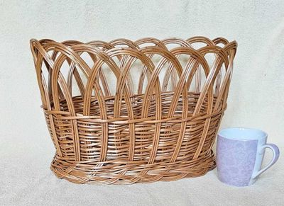 Корзинки из натуральной лозы.