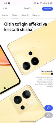 VIVO Y36madel telefon sotiladi