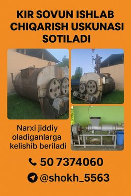 Sovun ishlab chiqarish aparta