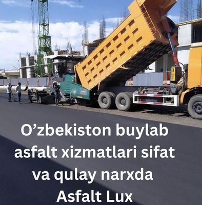 O’zbekiston buylab asfalt xizmatlari yuqori sifat va kelishilgan narx