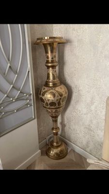 Индийская бронзовая ваза-2 шт