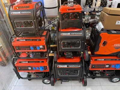 Безшумный генератор движок 5 кВт Generator 220W