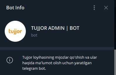 TelegramBot xizmati