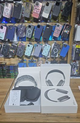 Naushnik P9 Max orinali kojanniy keyslari bilan