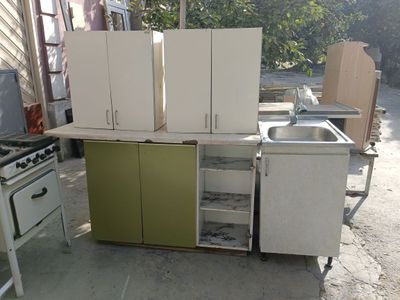 Кухний мебель тепа пас мойка кран комплект