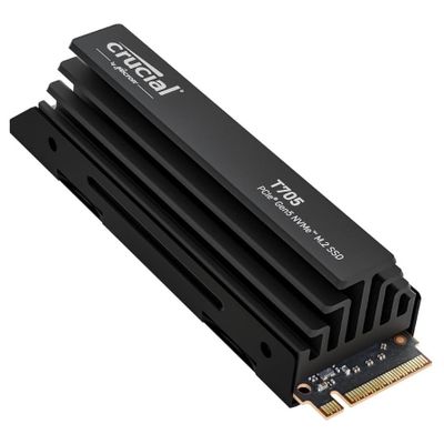 Crusial T705 HeatSink 4TB Gen5 Speed 14100MB/s