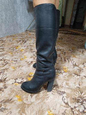 Сапоги кожанные.