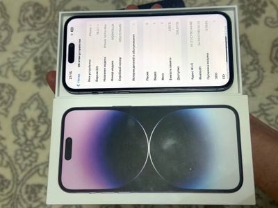 Iphone 14 pro max 256gb LLA Esim obmen barter bor