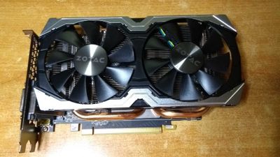 Видеокарт Zotac GTX 1070 mini 8gb/256bit