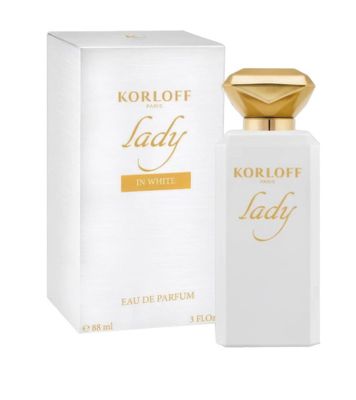 Женские духи 88мл Korloff Paris Lady In White