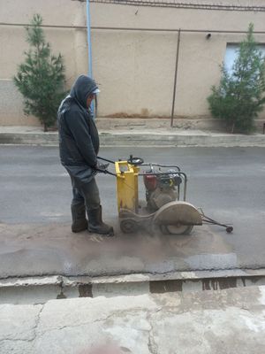 Резка асфальта и бетона, asfalt va beton kesish
