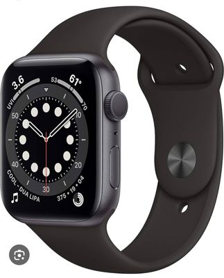 IWatch 6 series aliminium gray black 44mm