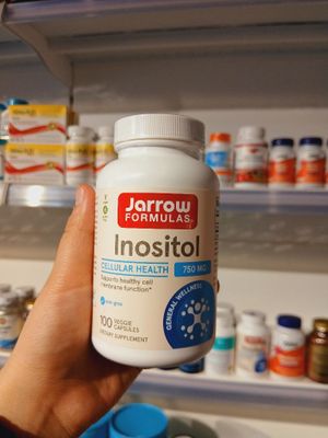 Jarrow Inositol 750mg, Жарров Иноситол 750мг