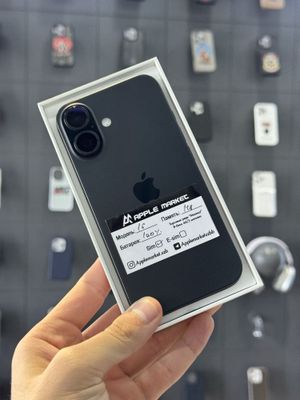 Iphone 16 128gb black 100%