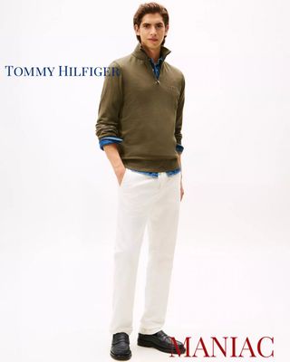 Свитер с молнией от Tommy Hilfiger