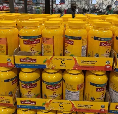 Nature Made витамин С 500mg, 180 мармеладки без желатина