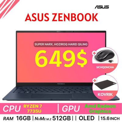 Asus Zenbook R7-7735U 649$