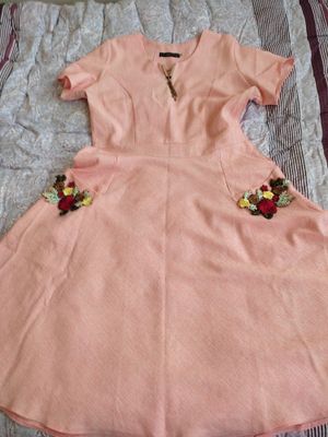 Платье женское льняное