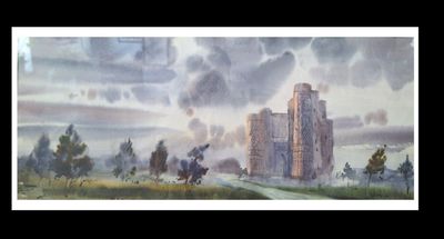 Devoriy surat shishali ramkasi bilan 48 cm x 20 cm