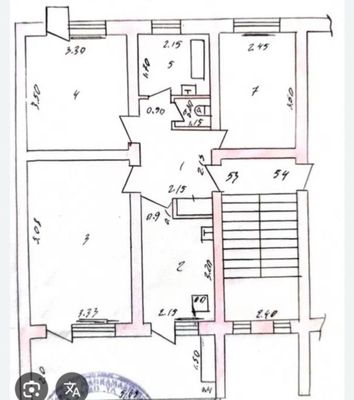 ‼️2/2/4 Феруза Эко базар‼️77 серия , кирпич , 65м2 , 71 500 $