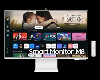 Samsung 32" Монитор Smart M8 4K белый