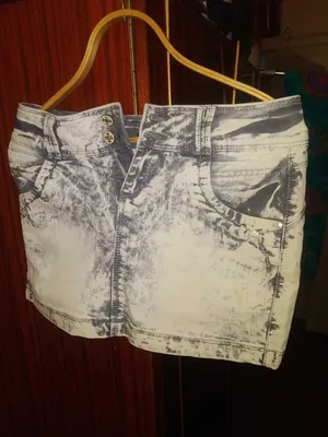 Юбка мини джинсовая новая