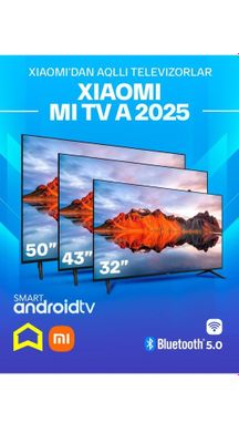 Xiaomi TV A 2025 50" NAQT VA NASIYA