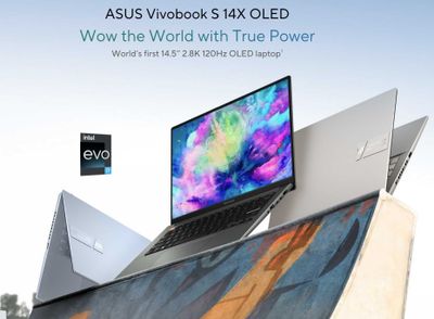 ASUS VIVOBOOK S 14 X / i7-12700H / 2.8K OLED 120Hz / 24GB / 512GB