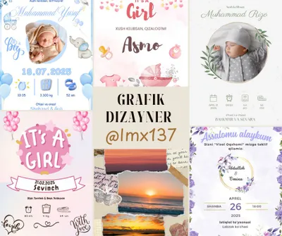 grafik dizayner xizmati