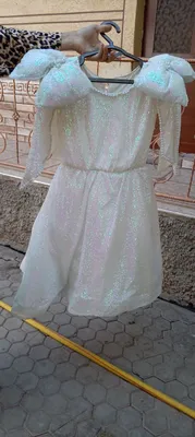 Detskiy Vecherniy oq fata ko'ylak.