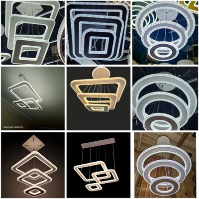 СКИДКА хайтек люстра hitech