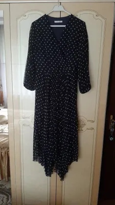 Плать шифоновое с рукавом