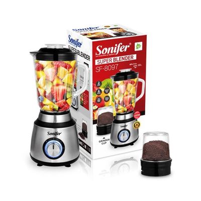 Блендер и кофемолка 2 в 1 Sonifer SF-8097 Blender с гарантией