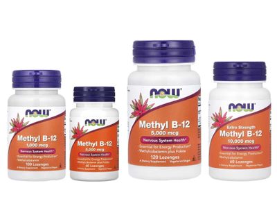 NOW Foods Methyl B-12 Метил B 12 NOW metil метил Б12 B12