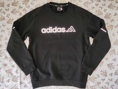 Свитер 51 xxl кофта полувер осенний мужской Новый верх одежда adidas