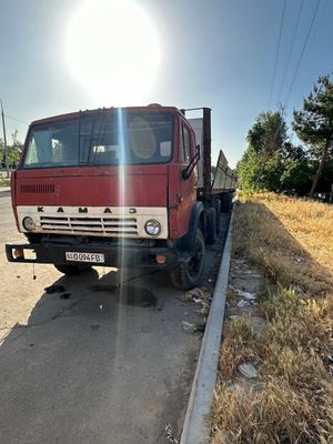 Камаз с полуприцепом