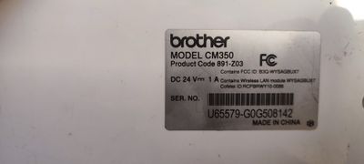 Раскроичьный плоттер. brother Scan Cut CM 350.