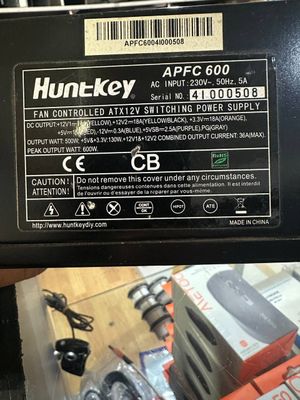 Оригинал блок питание Huntkey 600w! 10ta! Яхши ҳолатда!