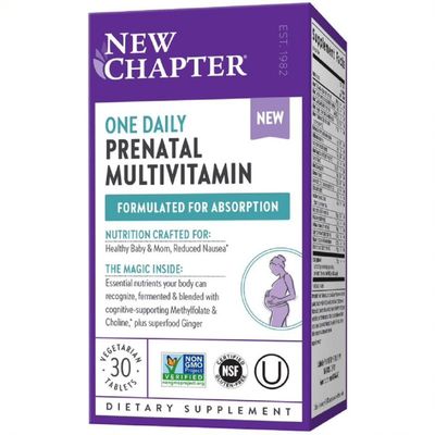 Мультивитамины для беременных New Chapter One Daily Prenatal Multivita