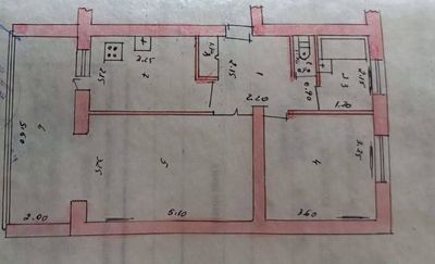 Вторичка, Новомосквская 2/4/4 77 серия, 60 м² + балкон 2*6