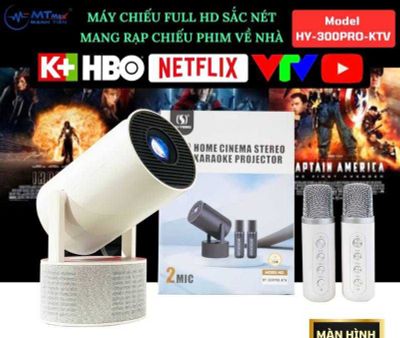 Проектор умный Projector HY300 Pro Караоке Рассрочка!!