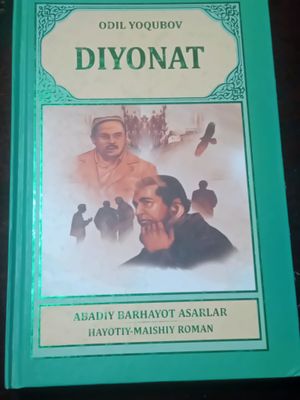Kitob Odil Yoqubov Diyonat asari