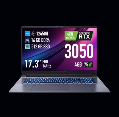 Игровой ноутбук Thunderobot 911 Plus SE 17.3" | i5-12450H | RTX 3050
